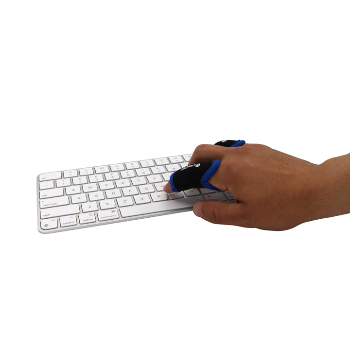 LIONTEK Single Finger Sleeve Pair - Sports Compression Finger Sleeve for BJJ, MMA, Basketball, Weight Lifting, and More