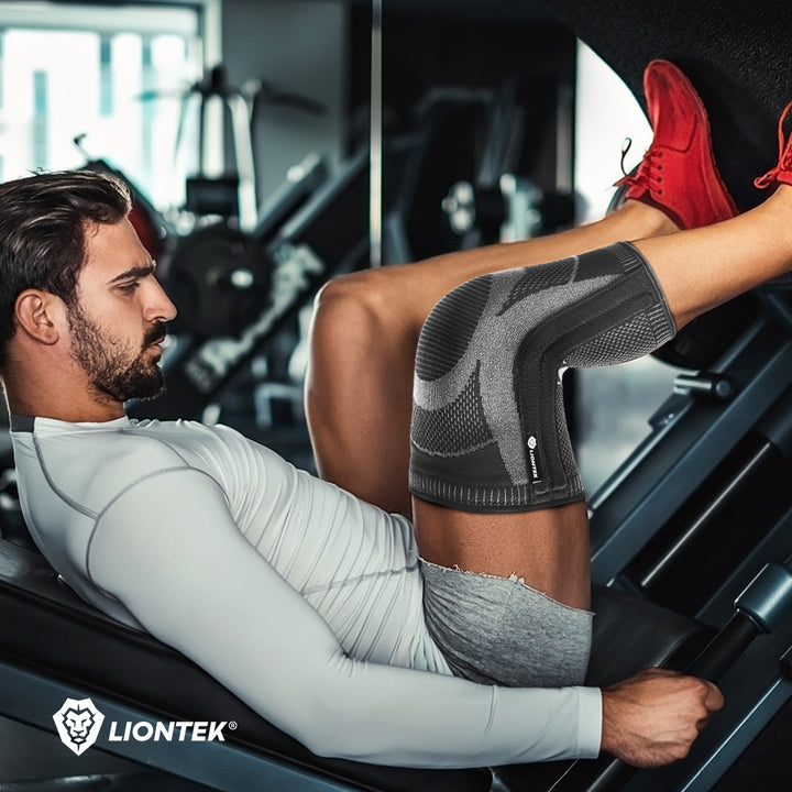 Liontek Knee Sleeve with Stabilizing Supports