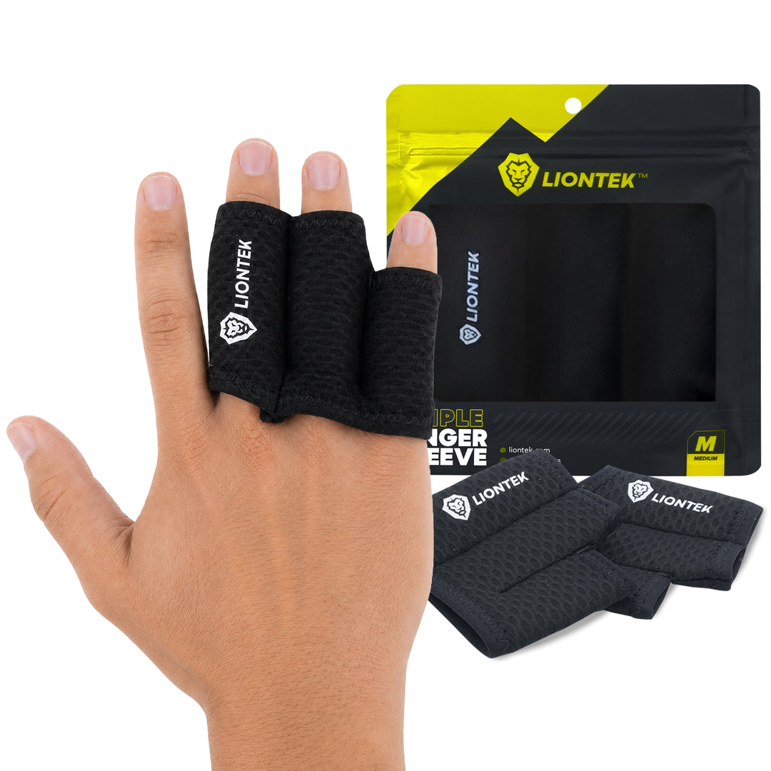Liontek Flow Finger Sleeve Pair (Single/Pinky-Ring/Double/Triple)