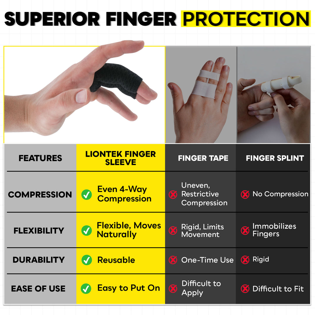 Liontek Flow Finger Sleeve Pair