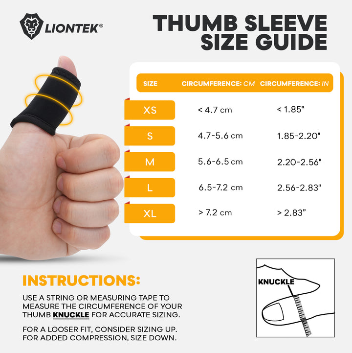 Liontek Thumb Sleeves Pair