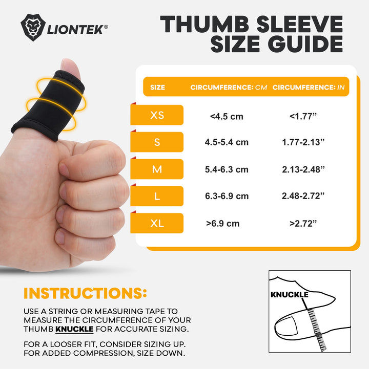 Liontek Thumb Sleeves Pair